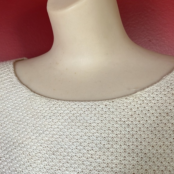 EUC Gap boat neck khaki knit light sweater - Picture 3 of 12